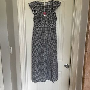 Pinkblush Midi Gingham Dress
